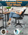 RidRed Gaming Chair Wheels - Heavy-Duty Office Chair Wheels - Replacement Rubber Casters- Universal Fit 3 Inch Chair Casters, Noise Free, Fits 98% Chair, for All Floor