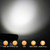 RVZONE Waterproof Led Boat Lights, 18W LED Spreader Lights 1200LM 120°Flood Light, 6.3in Deck Dock Marine Led Lights Bar, Pack of 2, White Housing (Flood Light/White Housing)