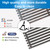 17" Cast Iron Grill Grates for Charbroil Commercial Infrared 463355220 463242516 463242515 466242615 463243016 463346017 466242616 463364824 3-Burner Parts for Charbroil Grill Grates G466-0025-W1A