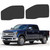 ULROLIT Front Side Window Sun Shade for 2017-2022 Fo-rd F250 F350 Super Duty Accessories 2Dr 4Dr Pickup, Foldable Window Sunshade Sun Visor Protector, Side Window Shades Sun Shield Blocks UV Rays Heat