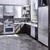 YENHOME 30"X200" Stainless Steel Contact Paper Peel and Stick Countertop Contact Paper Waterproof Silver Stainless Steel Contact Paper for Appliances Refrigerator Wrap Vinyl Silver Metallic Wallpaper