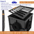 DuuMuut Cast Iron Drain Grate 16x16 in for Vodaland Catch Basin, B-Class 28100 lbs Heavy-Duty Driveway Channel Cover, Outdoor Trench Drainage Grate, Square Metal Sewer Cover (True 15.4x15.4)