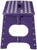Folding Step Stool - 11" Hight - The Lightweight Step Stool is Sturdy Enough to Support Adults and Safe Enough for Kids. Opens Easy with One Flip. Great for Kitchen, Bathroom, Bedroom (Purple) Folding Step Stool - 11" Hight - The Lightweight Step Stool is Sturdy Enough to Support Adults and Safe Enough for Kids. Opens Easy with One Flip. Great for Kitchen, Bathroom, Bedroom (Purple)