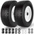 13x5.00-6 Flat Free Tire and Wheel with 3/4" & 5/8" Bearings – 2 Pack 13x5x6 Solid Lawn Mower Tires for Riding Lawn Mower Tires and Wheel with 3" Centered Hub