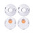 G-PLUS Tail Lights Assembly with Backup Lights Compatible with Chevy Corvette 1975 1976 1977 1978 1979 Tail Brake Lamps 4PCS 924028 Luces Traseras Rear Brake Lamps Assembly