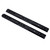 Drawer Slide 11 Inch Ball Bearing 3 Section Drawer Cabinet Slide, Side Mount 2pcs,Black