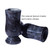 Afvarir Cemetery Granite Vase for Grave, Natural Stone Heavy Headstone Flower Holder, 10 Inches Height, 4.7 Inches Diameter