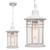 Darkaway Large Outdoor Pendant Lights for Porch, 15inch Outdoor Chandelier Hanging Porch Lights Ceiling Mount Aluminum with Seeded Glass for Front Porch Gazebo Patio (Large, White)