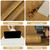 Abyssaly Wood Grain Look Oak Contact Paper - Light Wooden Peel and Stick Countertops - Removable Self Adhesive Vinyl Wrap Counter Top Cover Waterproof Wall Paper Home Decoration 15.7''x118''