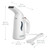 Pure Enrichment PureSteam Portable Fabric Steamer - Handheld Travel Garment Steamer Removes Wrinkles & is Safe on All Fabrics - Fast-Heating, Lightweight, Auto Safety Shut-Off, & Long Cord (White)