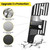 Aluminum Alloy Sun Visor Repair Kit - American Flag Sun Visor Clips Compatible with Jeep Wrangler JK 2018, JL 2018-2023, 2020-2023 Gladiator Accessories Used for Repairs Vehicle Sagging Sun Visor