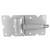 Vinyl Gate Hinges White - for Vinyl, PVC or Plastic Fencing. Vinyl Fence Gate Hinges w/Mounting Hardware