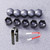 Gebildet 24pcs Wheel Nut Cap 17mm Wheel Bolt Nut Caps Covers, Hexagonal Tire Nut Covers with Removal Tool Set for Cars(Gray)
