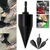 Lehelife 6pcs Firewood Log Splitter Drill Bit Removable Cones Wood Splitter Drill Bits Household Electric Split Cone Drill Woodworking 32-42mm for Hand