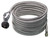 15 Feet Universal QCC1 Low Pressure Propane Regulator Grill Replacement with Stainless Steel Braided hose for Most LP Gas Grill, Heater and Fire Pit Table, 3/8" Female Flare Nut