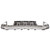 ECOTRIC Front Bumper Skid Plate Compatible with 2016-2019 GMC Sierra 1500 - Replace for 23243493 GM1015123 Protective Armor Engine Undercover Chrome