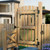 Anti Sag Gate Kit and Gate Latch - Gate Corner Bracket with Gate Hinges Heavy Duty for Wooden Fences-No Sag Gate Corner Brace Bracket for Doors, Driveway, Corral Gates, Wood Windows (Steel)