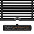GGC 18 1/4 Inch Grid Grate Replacement for Charbroil, Coleman, Kenmore, Master Forge, Thermos, Uniflame, Master Forge and Others, 2 PCS Porcelain Coated Cast Iron Cooking Grid (18 1/4 x 13 1/8)