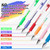 Aen Art Gel Pens for Adult Coloring Books, 160 Pack Artist Colored Gel Pen with 40% More Ink, Black Case. Perfect for Drawing Doodle Crafts Journaling Planner