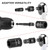 CASOMAN 71-Piece Master Hex & Torx Bit Socket Set, 1/4" & 3/8" & 1/2" Drive, Metric/SAE Hex Bit Sockets, Star Bit Sockets (T6 - T70), E-Torx Sockets (E4 - E24), with Storage Case