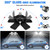 Aoretic LED Garage Lights Bulb 4 Pack -180W, 18000LM 6500K Led Shop Light with 6+1 Deformable Panels, Basement Barn Light Garage Ceiling Lights, E26/E27 for Garage, Warehouse, Shop