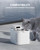 PETKIT Filter Unit Rect for EVERSWEET MAX Cordless Water Fountain, Replacement for 105 fl oz/3L Automatic Cat Fountain, 5 pack