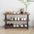 MUZIK 3-Tier Industrial Pipe Table Legs, Heavy Duty for DIY Furniture