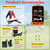 5.5J Electric Fence Charger Energizer, 5.5 Joules 10 Miles, AC DC 2 in 1 Powered Supply, Input 12V Output 8 KV or 12KV, with Display and Alarm, Contain Cattle Cow and Livestock, No Remote