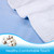 Brosive Washable Bed Pads for Dogs, Adults, Kids (30" x 36"|4 Pack), Waterproof and Machine Washable Large Pee Pads with 8 Cup Absorbency