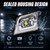 RANSOTO LED Fog Lights Kit Compatible with Chevrolet Silverado 1500 2019-2022 New Body/LTD, 2500HD 3500HD 2020-2023, Front Bumper Fog Lamps Pair Replaces 84509651 84509652