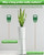 Dr.meter Soil Moisture Meter, 2 Pack Long Probe Soil Tester Hygrometer for Houseplants - Plant Water Gauge Meter for Garden Lawn Farm Indoor & Outdoor Use, No Battery Needed, Gardening Gifts