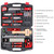KingTool 87 Pc. Advanced Wood Chisel Set with Storage Case Including Superior Chisels | Heat-Treated Cr-V Alloy Blades Premium Chisel Set for Carpentry Craftsman