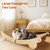 Extra Large Cat Scratcher: 31.5 inch Cat Scratch Pad&Bed Lounge for Indoor Cats - Modern Cats Furniture for Scratching and Resting