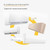 homeemoh Air Conditioner Dust Cover for Wall-Mounted ACs, Protects Most Split-Type Units