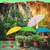 DHXGON 4 Pack Plant Umbrellas for Outdoor Plants,23IN Larger Garden Plant Umbrella Shade with Adjustable Angle,40IN Higher Sun Shade for Plants, Potted Plant, Garden Beds
