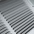 Fits 14x6 Duct Opening | Steel Triangular Baseboard Air Supply Grille with Damper by Handua| Air Register Vent Cover Grill | 3-13/16" Depth | White | Outer Dimensions: 15-3/4" x 6-5/8"