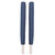 60 in Pair of Navy Mad Dog Products Boat Trailer Guide Pole Pad with Capped Ends - Heavy Duty UV Fade Proof Canvas - Sold in Pairs - Made in USA