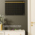 Black Glass Golden Monthly Dry Erase Calendar Whiteboard for Wall, 17" x 23", Frameless Large Planner White Board for Home Kitchen Office, 4 Wet Erase Markers Included, Yeoux