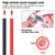 iGreely 1/0 Gauge Wire Welding Battery Pure Copper Cable Wire, Upgraded Heavy-Duty Insulation Flexible 1/0 AWG Battery Cable for Automotive,Solar,Marine,Car,Generator,Inverter-10 Feet Each Black&Red