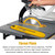 DWE7402DI Dado Throat Plate for DeWalt 10" Portable Table Saw - Compatible with DWE7490, DWE7491, DWE7491RS, DWE7492