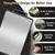 Titanium Cutting Boards for Kitchen Chopping Board with Handle Large Big Small Kitchen Meat Butcher Block Double Sided Pure Titanium and Wheat Straw PP Not Wood Bamboo Plastic Teak Grey/Beige