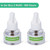 Ddrihlees Mosquito Repellent Refills for Outdoor Indoor, Includes 2-Pack 280 Hr Repellent Refill with 20’ Mosquito Protection Zone, Highly Effective, Long Lasting, DEET-Free, No Spray