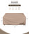 ULTCOVER Waterproof Outdoor Deep Seat Sofa Bench Cover 62W x 40D x 35H inch Patio Furniture Loveseat Cover