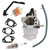 USPEEDA Carburetor For Generac 389CC GP5500 GP6500 GP6500E GP7500 GP7500E 8125W Carb Spark Plug