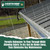 A-M Gutter Guard – (5 Inch - 50 Feet, Mill Finish) Premium Heavy-Duty Lifetime Quality Aluminum - Leaf & Debris Protection - DIY Easy - Made in the USA