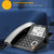 AT&T DECT 6.0 Corded/Cordless Phone, 3-Handset, Works During Power Outages, Smart Call Blocker, Answering Machine, Caller ID Announce | CL84318
