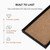Anji Mountain AMB0BT2F-007 Black Rubber Boot/Shoe Tray with Coir, Fits 2 Pair (24.5" Wide), Tan & Blue Insert