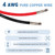 ZNZMAIO 7FT 4 AWG Winch Power Cord with Quick Disconnect Plug