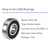 Kozelo 6305RS Deep Groove Ball Bearings - [25x62x17mm] Carbon Steel Balls for Motors Machine Tool Gearboxes Bearing Use, Double Sealed