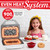 SugarWhisk Mini Donut Maker Machine, Electric Mini Bundt Cake Pan, Bake 6 Bundt Doughnuts with 3 Shapes, Excellent for Breakfast, Snacks, Desserts & More